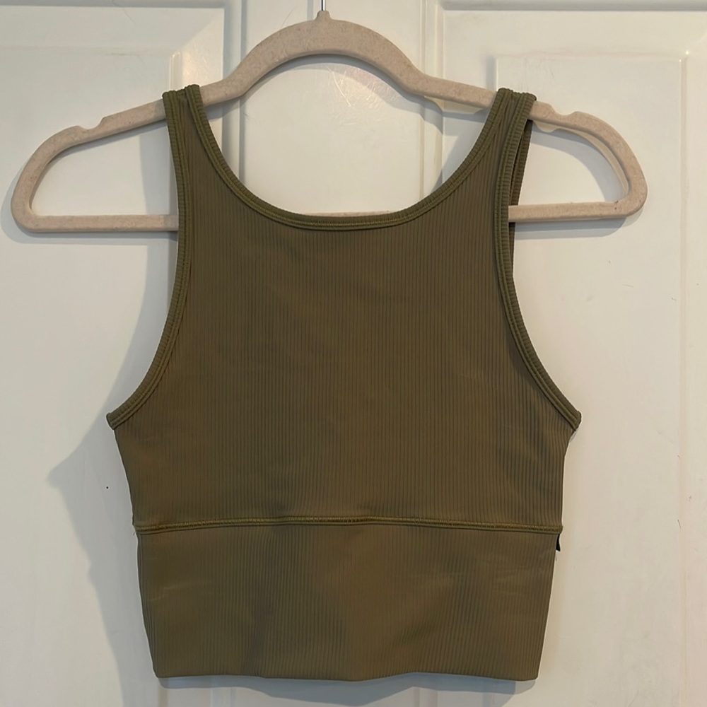 Lululemon Green Tank Top